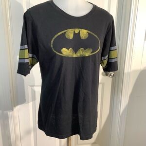 Batman Black and Gray Logo Tee size medium